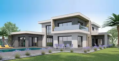 Terrain à bâtir, 2 800 m²