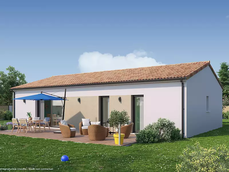 Maison neuve, 100 m² - Saint-Paul-du-Bois (49310)
