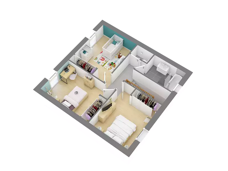 Maison neuve, 90 m² - Argentré-du-Plessis (35370)