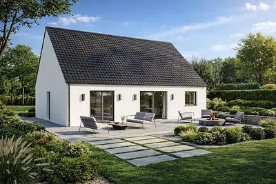 Maison neuve, 73 m²