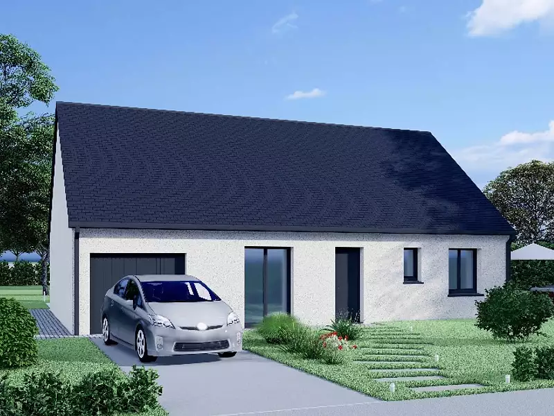 Maison neuve, 84 m² - Sorigny (37250)