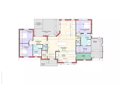 Maison neuve, 145 m²