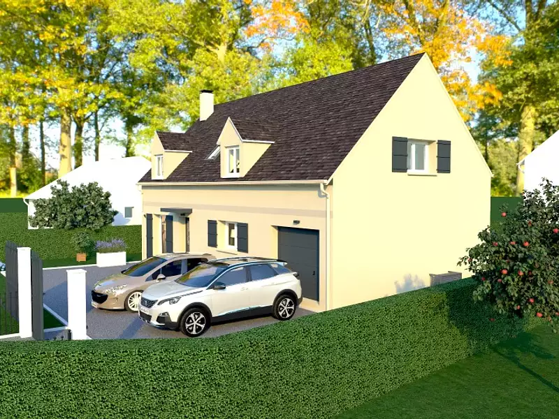 Maison neuve, 114 m² - Sacquenville (27930)