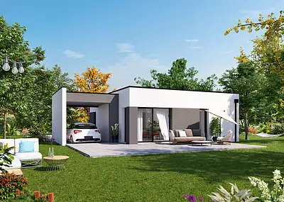 Maison neuve, 65,37 m²
