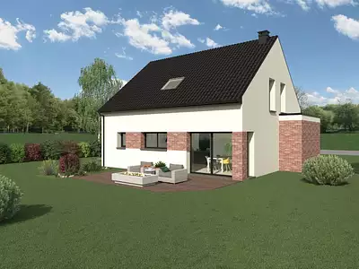 Maison neuve, 140 m² - Mérignies (59710)