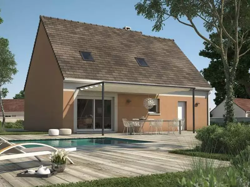 Maison neuve, 89 m² - Douville-sur-Andelle (27380)