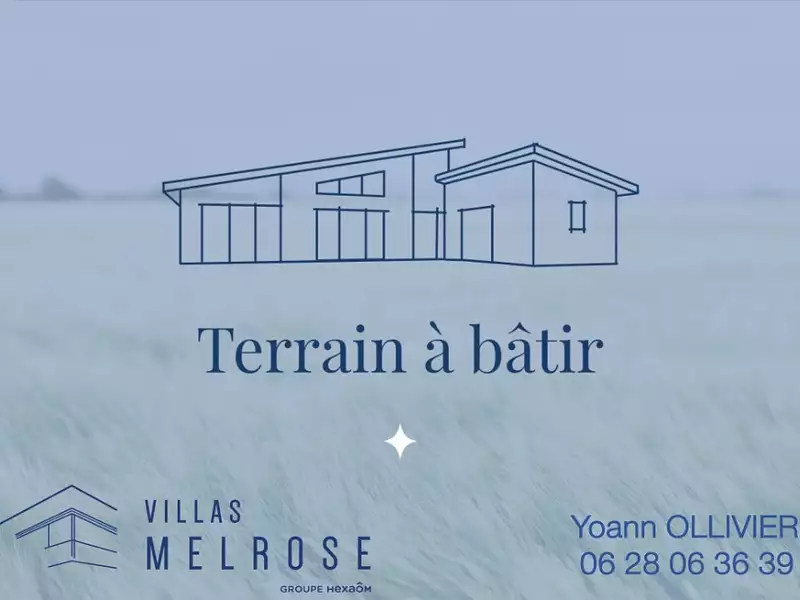 Terrain à bâtir, 800 m² - Andernos-les-Bains (33510)