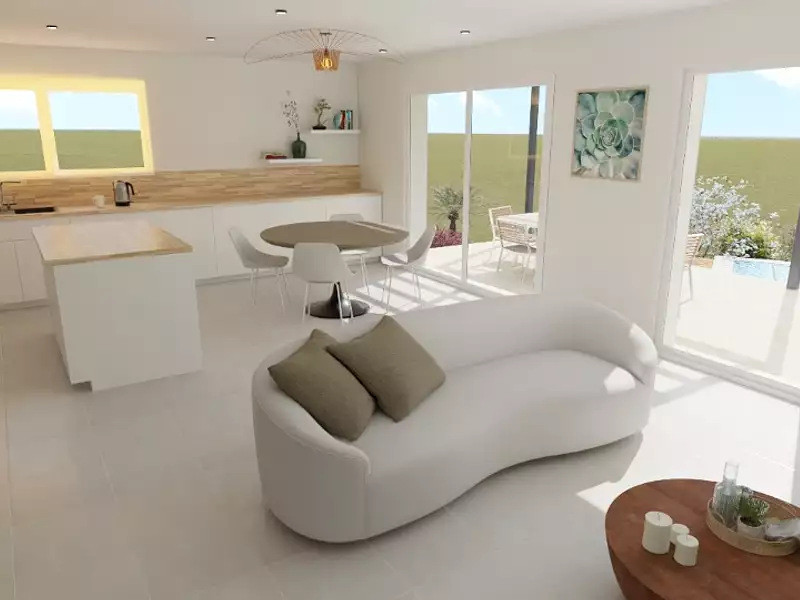 Maison neuve, 96 m² - Salavas (07150)