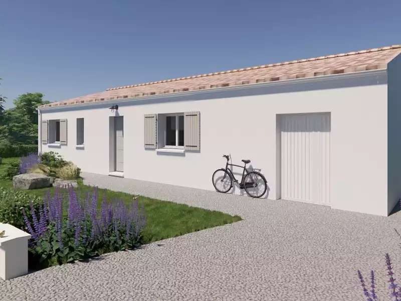 Maison neuve, 100 m² - Chaniers (17610)
