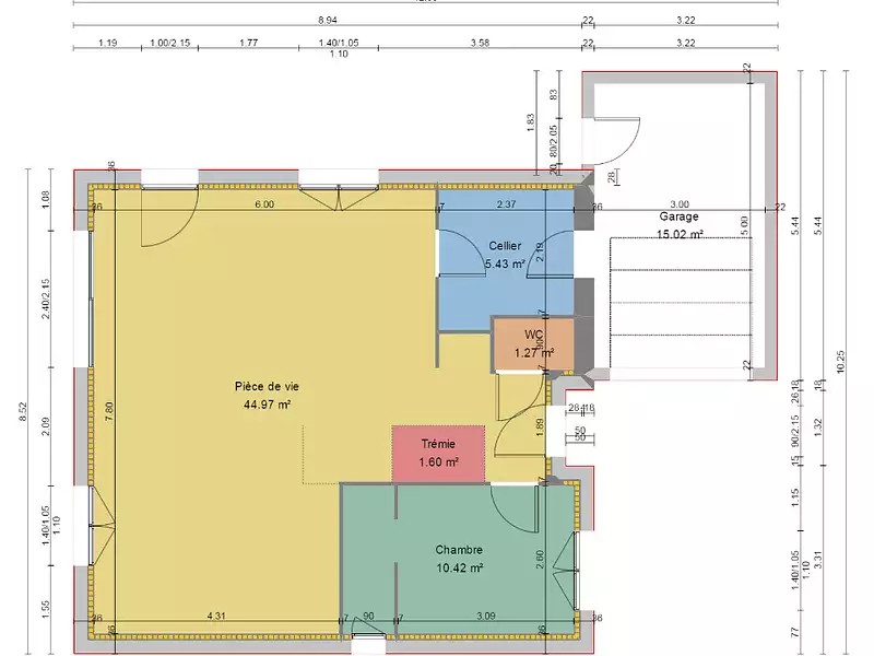 Maison neuve, 100 m² - Louplande (72210)