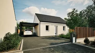 Maison neuve, 48,68 m²