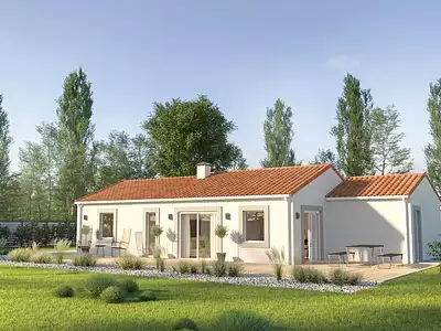 Maison neuve, 76 m²