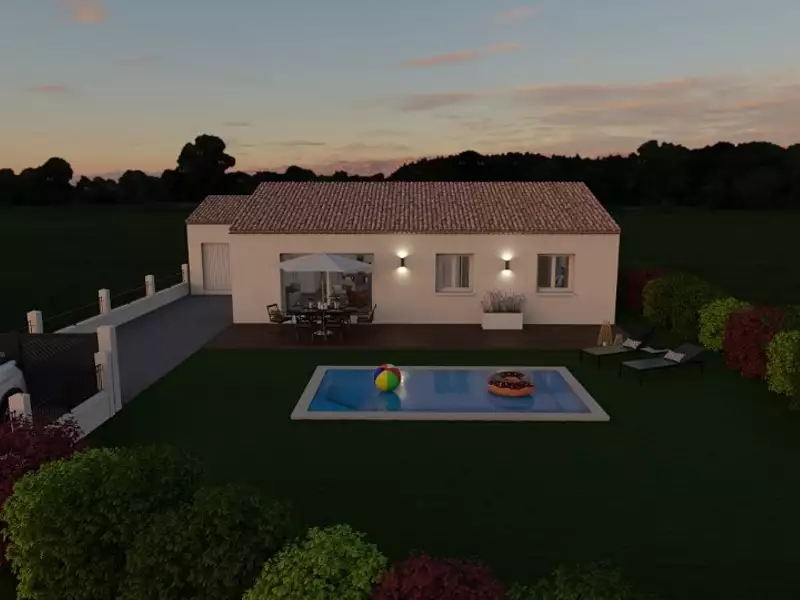 Maison neuve, 93 m² - Vidauban (83550)