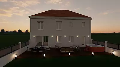 Maison neuve, 100 m²