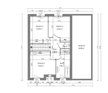 Maison neuve, 110 m²