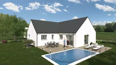 Maison neuve, 104 m²