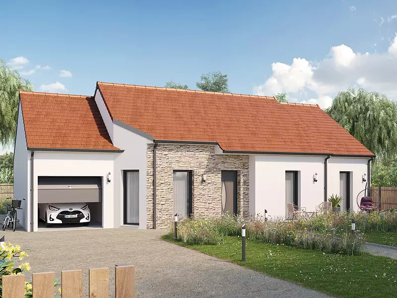 Maison neuve, 88 m² - Montigny-sur-Loing (77690)