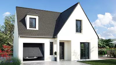 Maison neuve, 104,72 m²