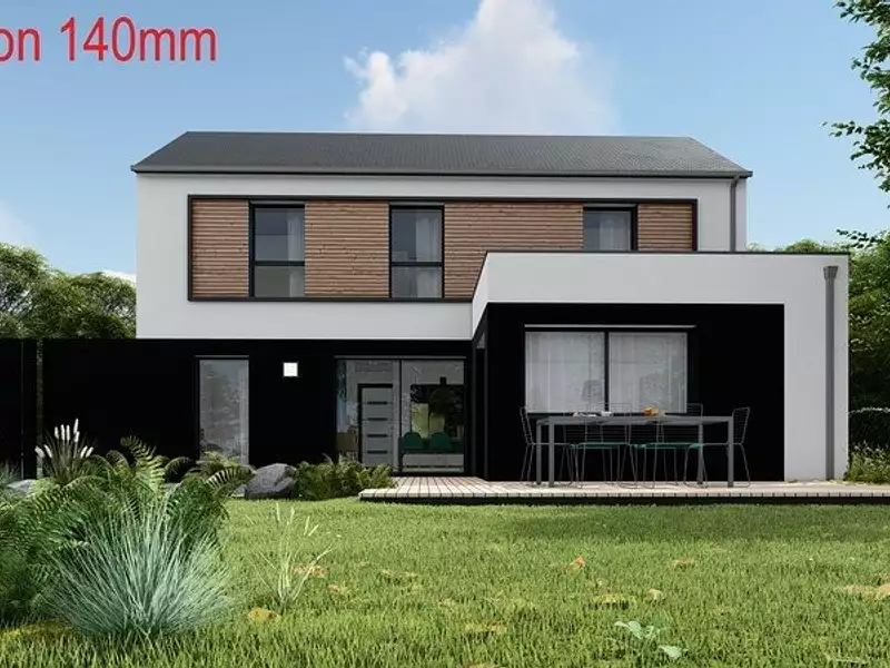 Maison neuve, 125 m² - Ploudalmézeau (29830)