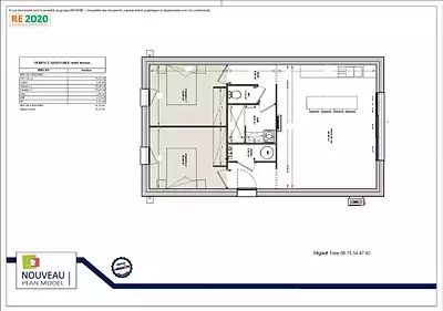 Maison neuve, 61 m²
