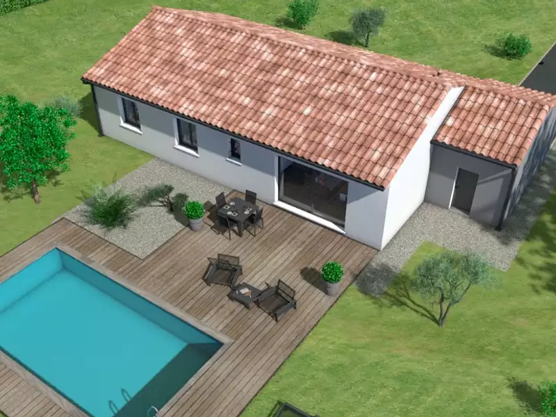 Maison neuve, 99 m² - Ginestas (11120)