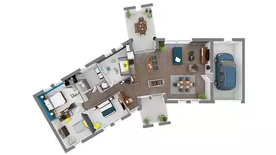 Maison neuve, 125 m²