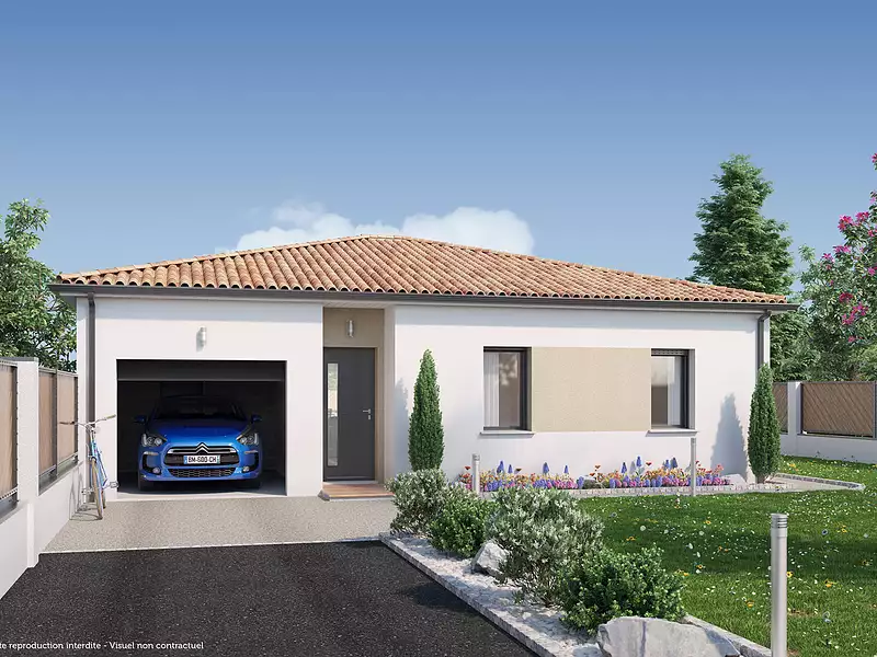 Maison neuve, 80 m² - Le Teich (33470)