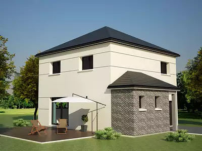 Maison neuve, 94,35 m²