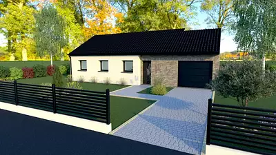 Maison neuve, 60 m²