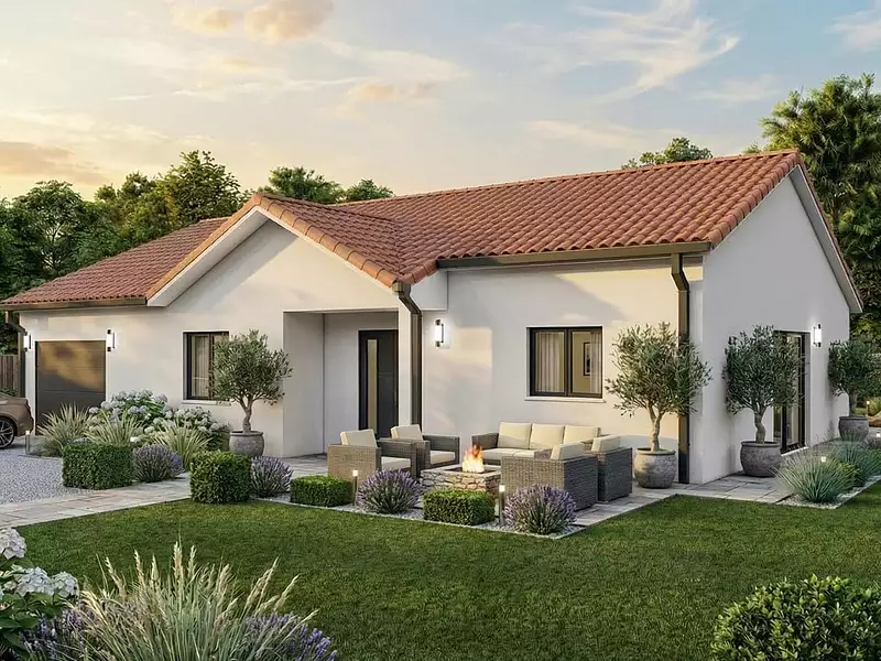 Maison neuve, 100 m² - Plichancourt (51300)