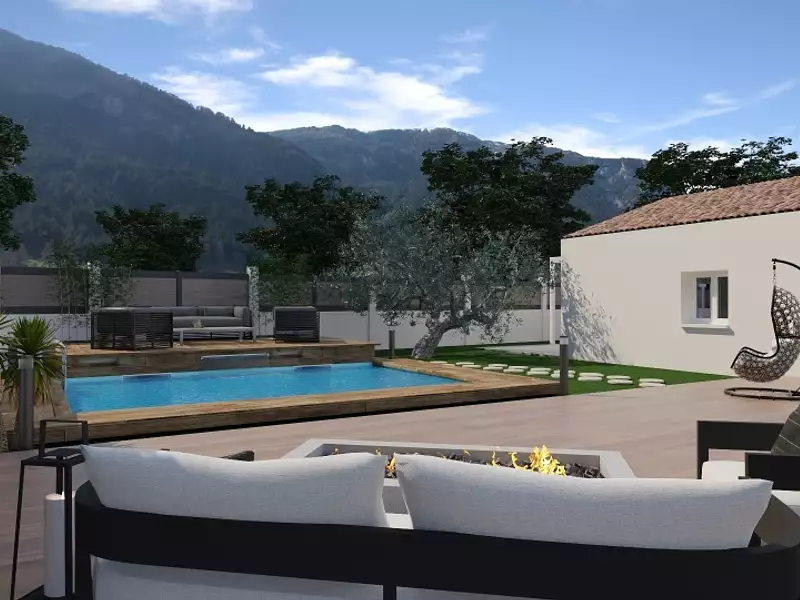 Maison neuve, 50 m² - Camps-la-Source (83170)