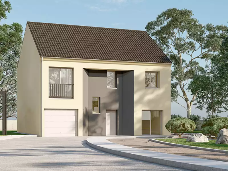 Maison neuve, 118 m² - Chailly-en-Bière (77930)