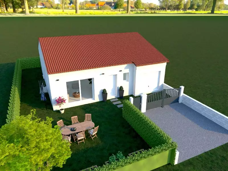 Maison neuve, 84 m² - Elne (66200)
