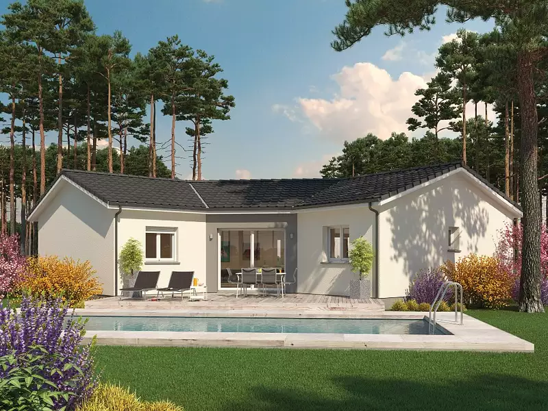 Maison neuve, 99 m² - Fossemagne (24210)