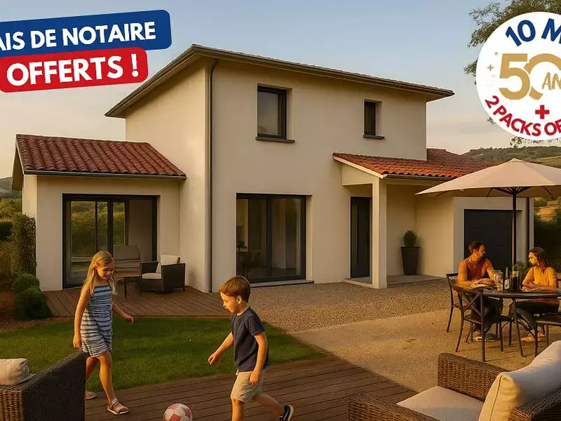 Maison neuve, 104 m² - Francheville (69340)