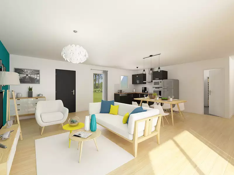 Maison neuve, 91 m² - Val-d'Izé (35450)