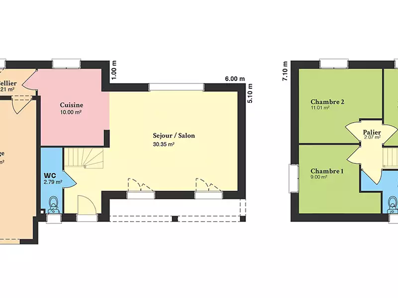Maison neuve, 82 m² - Dommartin-lès-Remiremont (88200)