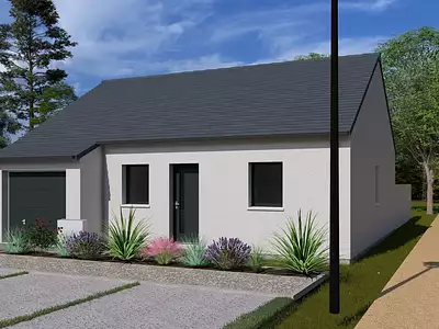 Maison neuve, 66 m²