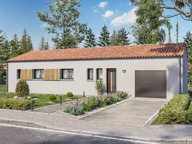 Maison neuve, 98 m² - Saint-Maixent-sur-Vie (85220)