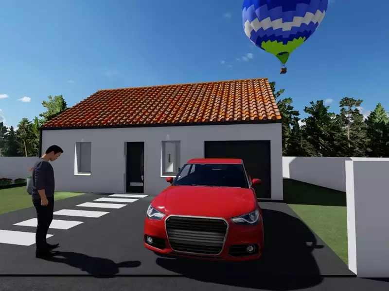Maison neuve, 54 m² - Brem-sur-Mer (85470)