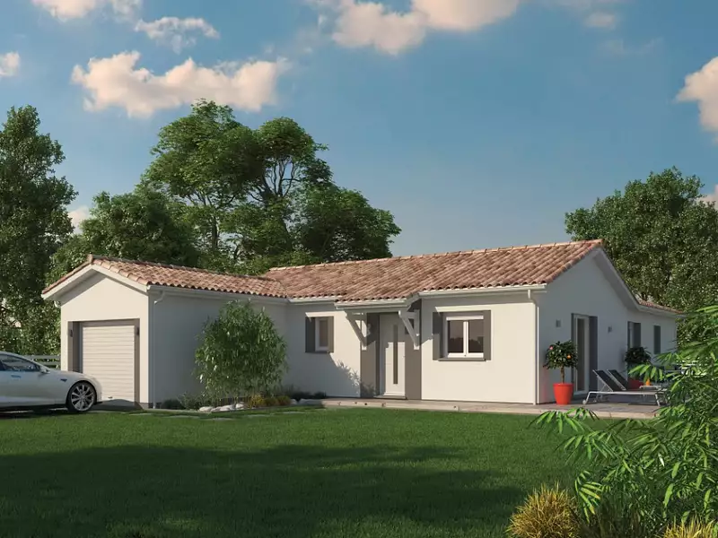 Maison neuve, 91 m² - Roquefort (40120)