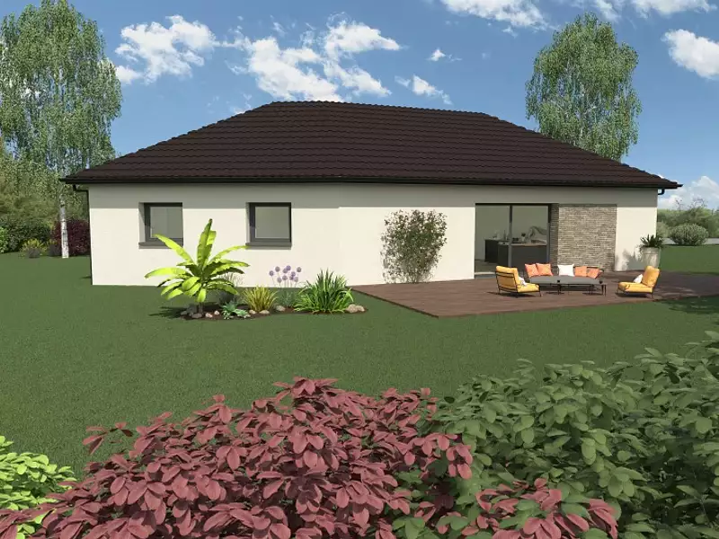 Maison neuve, 90 m² - Saint-Venant (62350)