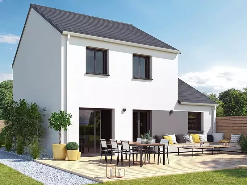 Maison neuve, 95 m² - Vroville (88500)