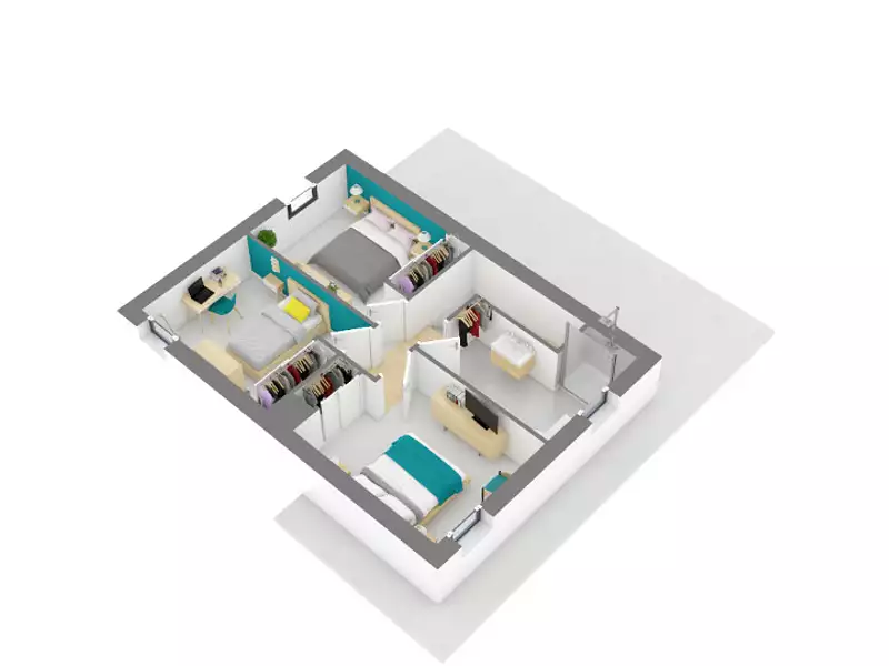 Maison neuve, 90 m² - Cournonsec (34660)