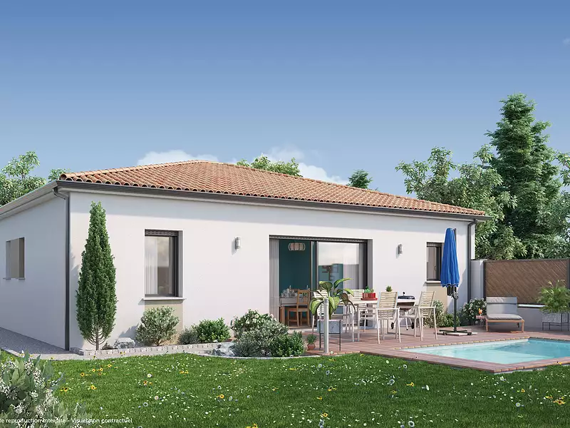 Maison neuve, 80 m² - Le Teich (33470)