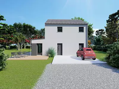 Maison neuve, 83 m²