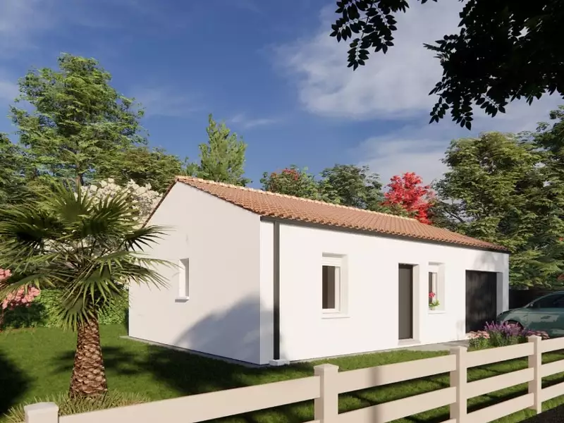 Maison neuve, 54 m² - La Garnache (85710)