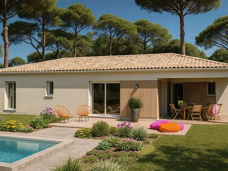 Maison neuve, 83 m² - Pissos (40410)