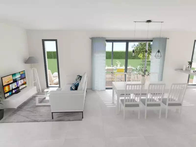 Maison neuve, 96 m² - Mureils (26240)