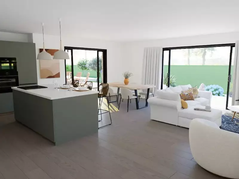 Maison neuve, 110 m² - Barjac (30430)